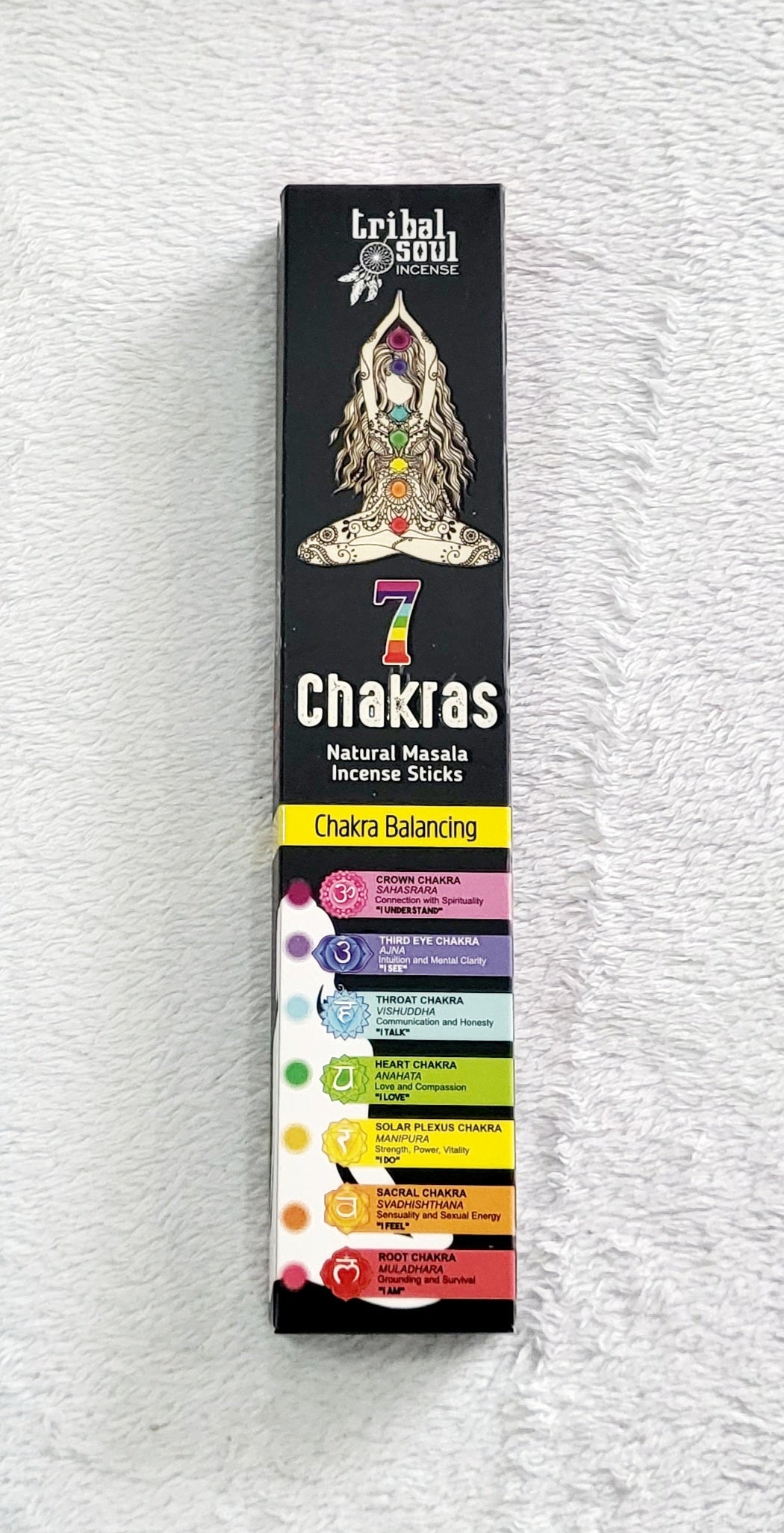 Chakra Balancing Incense Sticks by Tribal Soul