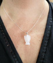 Load image into Gallery viewer, Gemstone Mini Angel Pendant
