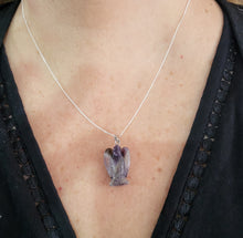 Load image into Gallery viewer, Gemstone Mini Angel Pendant
