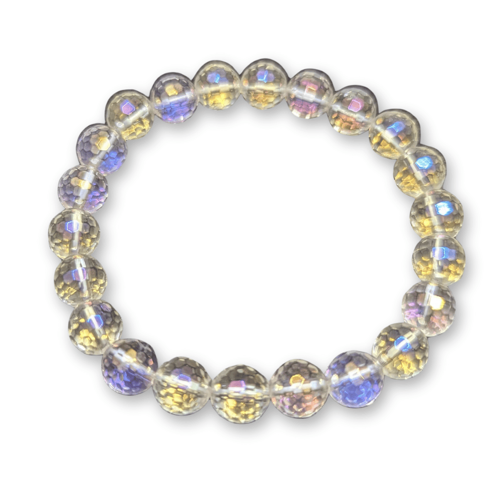 Angel Aura Quartz Elasticated Bracelet