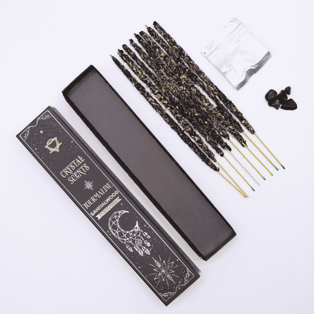 Tourmaline Crystal Scents Smudge Incense