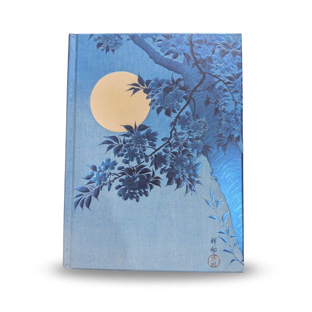 Blossoming Cherry on a Moonlit Night Journal