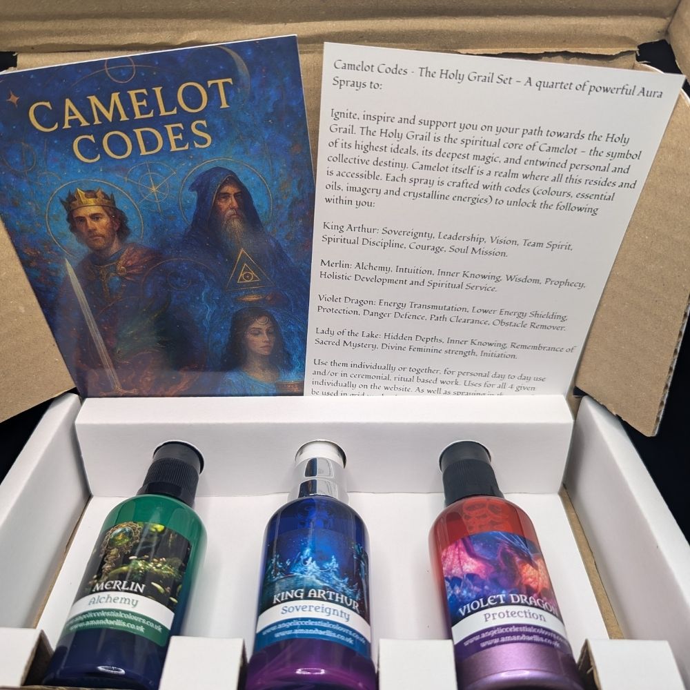 Camelot Codes - The Holy Grail Set (contains our new Lady of the Lake mini spray)