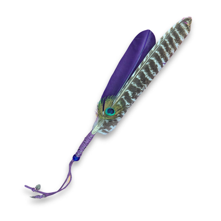 Feather Smudging Wand – Handmade by Tracy