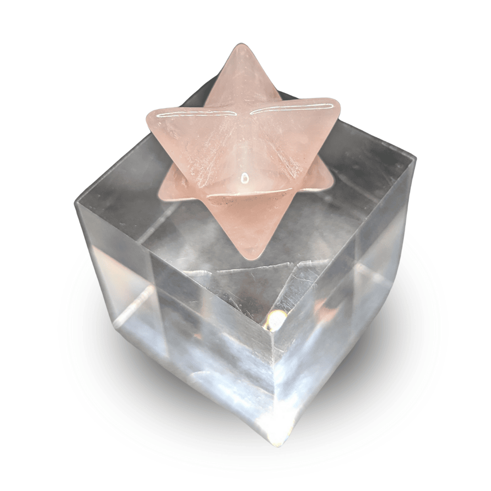 Merkaba - Rose Quartz