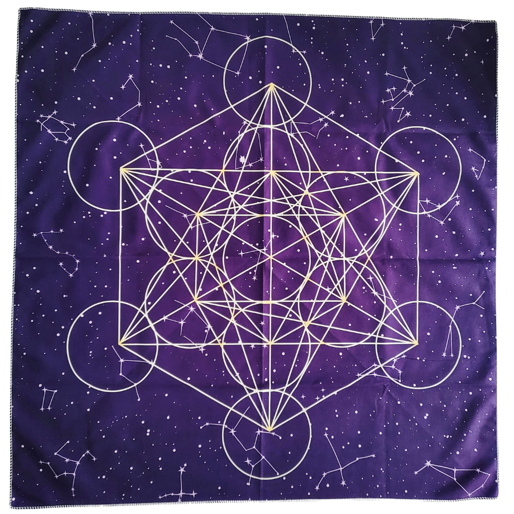Purple Metatron s Cube