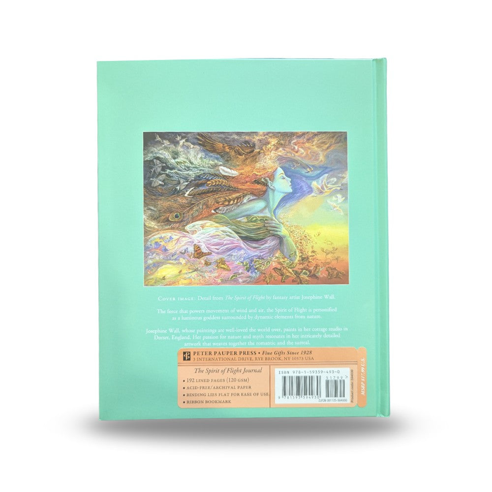 Spirit of Flight Large Journal back cover
