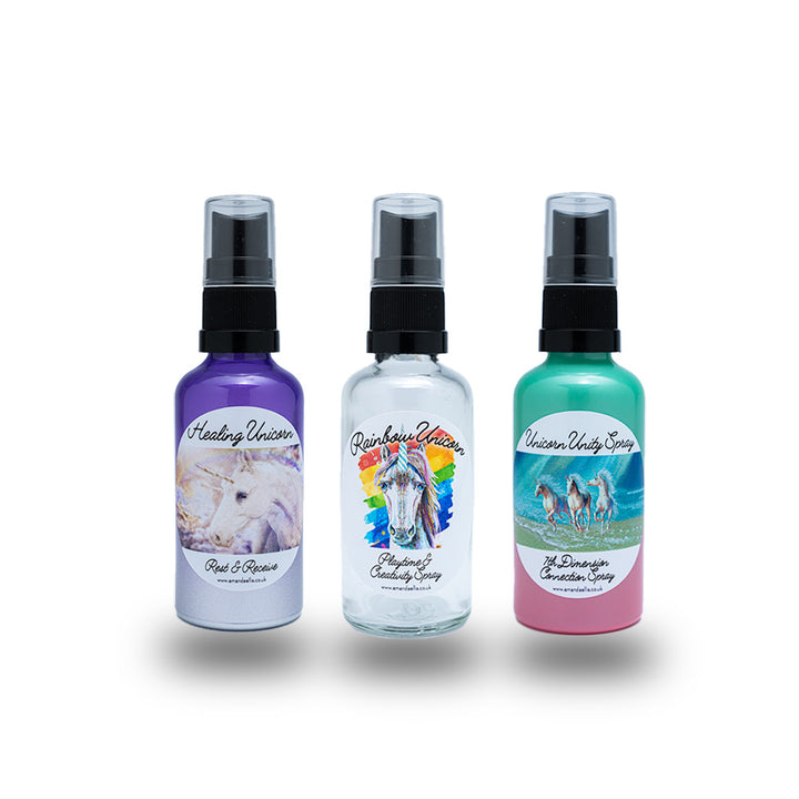 Signature Spray Sets for Energy Healing | Angelic Celestial Colours ...
