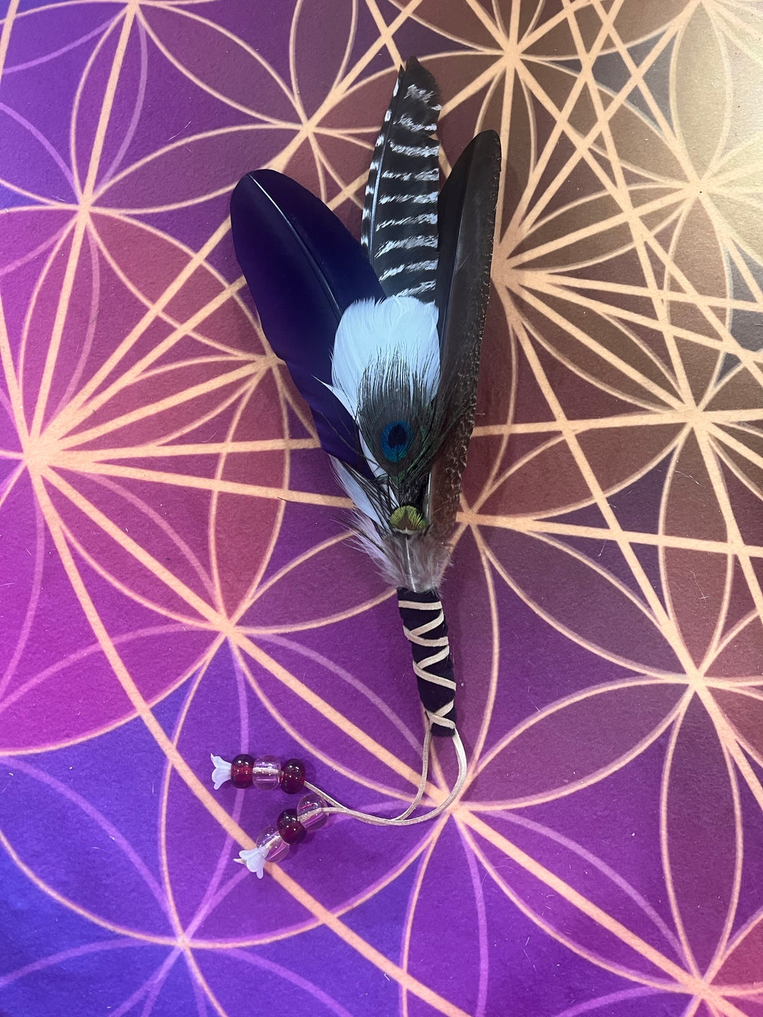 Feather Smudging Wands – Handmade by Tracy, Lin and Michelle