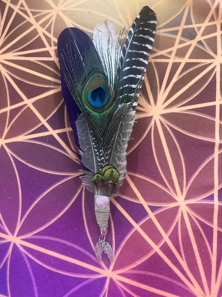Feather Smudging Wands – Handmade by Tracy, Lin and Michelle