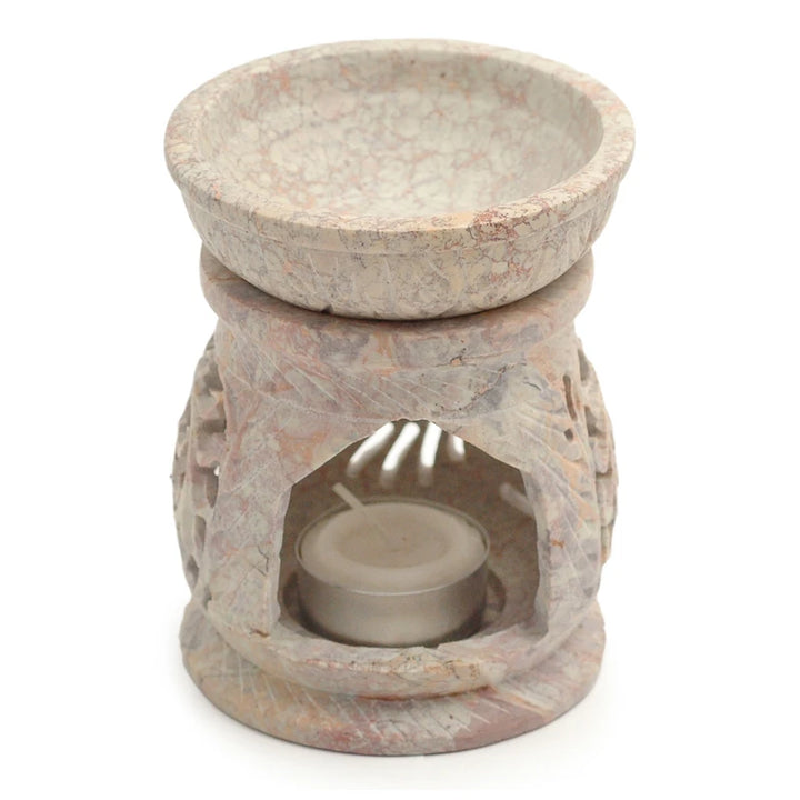 Sun Soapstone Essential Oil and Wax Melt Burner