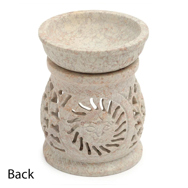 Sun Soapstone Essential Oil and Wax Melt Burner