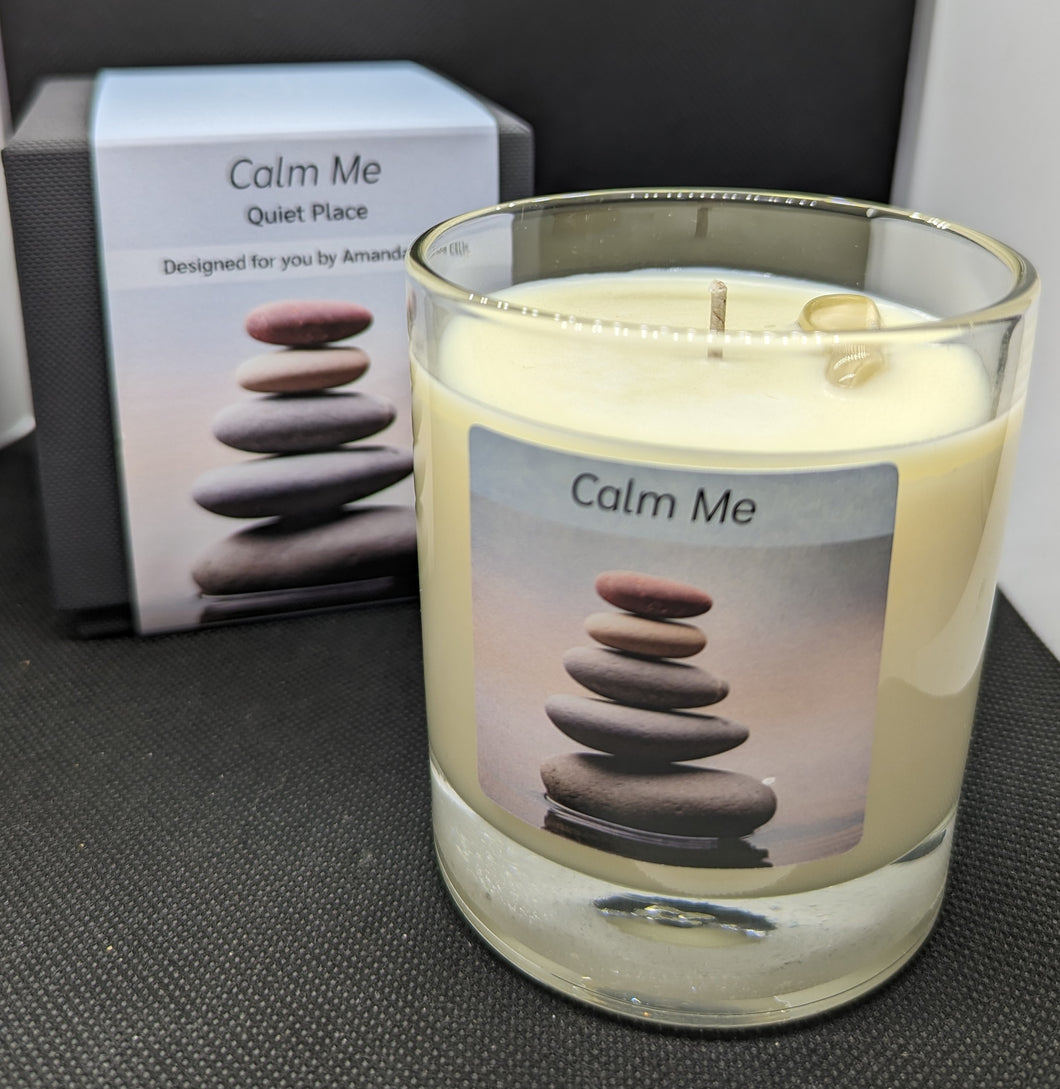 Calm Me Candle (Quiet Place) - Designed by Amanda