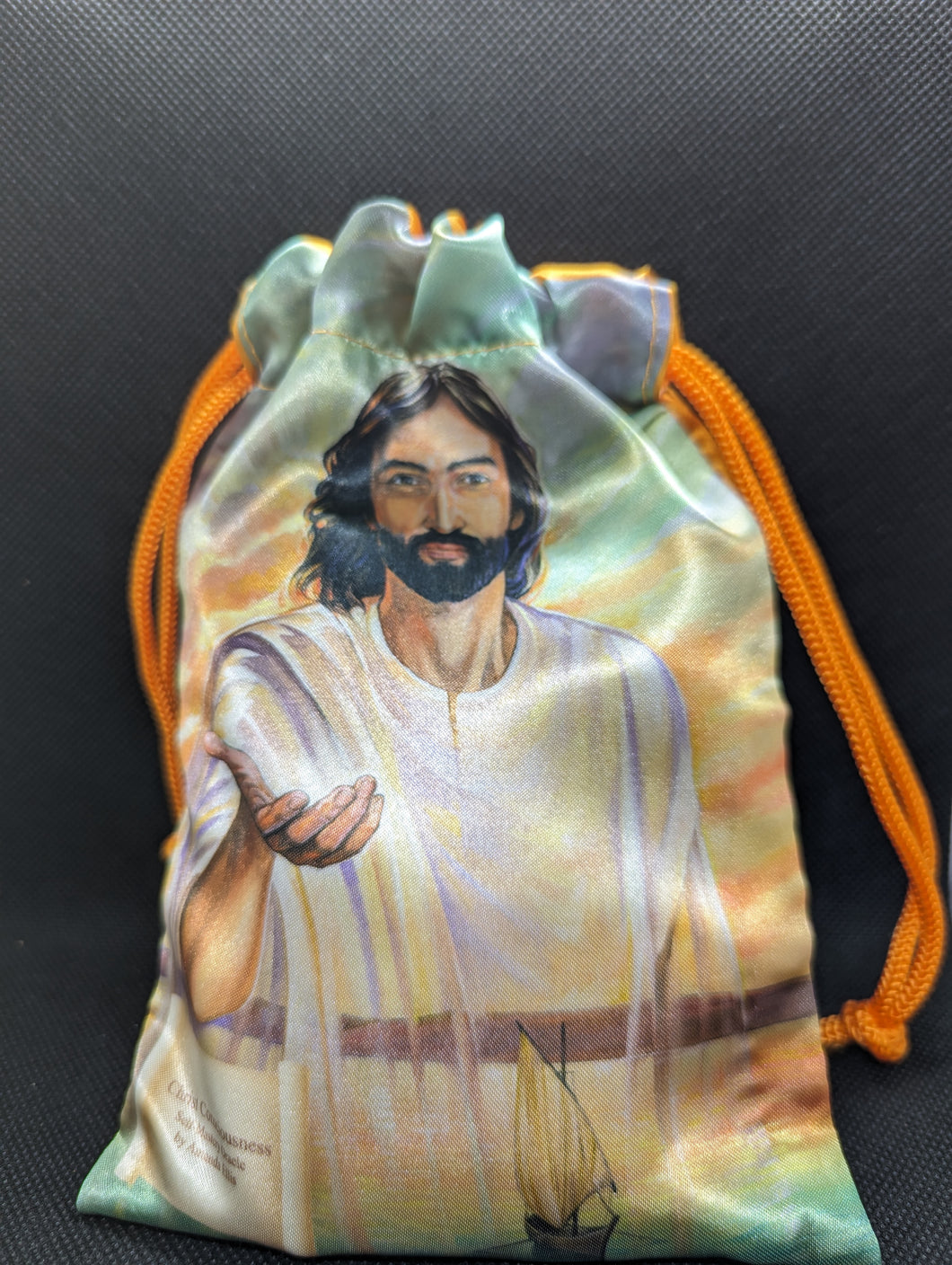 Satin Bag for the Christ Consciousness Oracle Cards