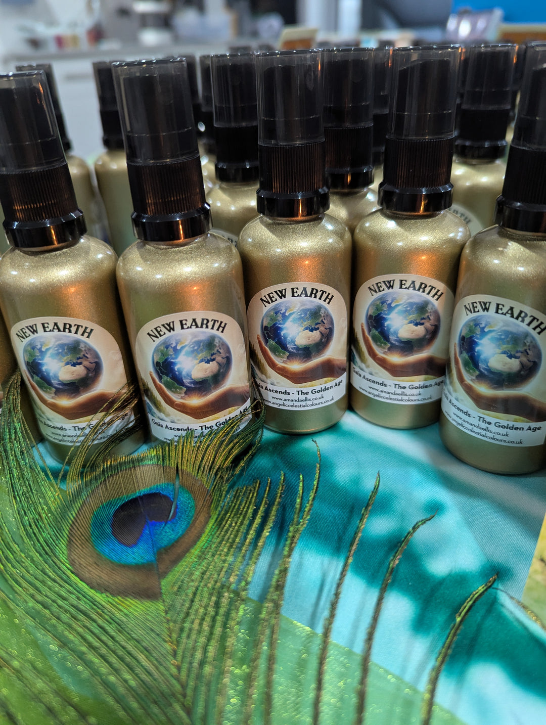 New Earth - Gaia Ascends – The Golden Age Aura Spray