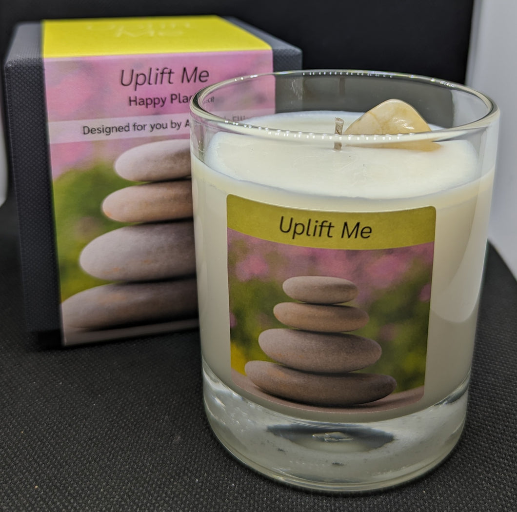 Uplift Me Candle (Happy Place) - Designed by Amanda