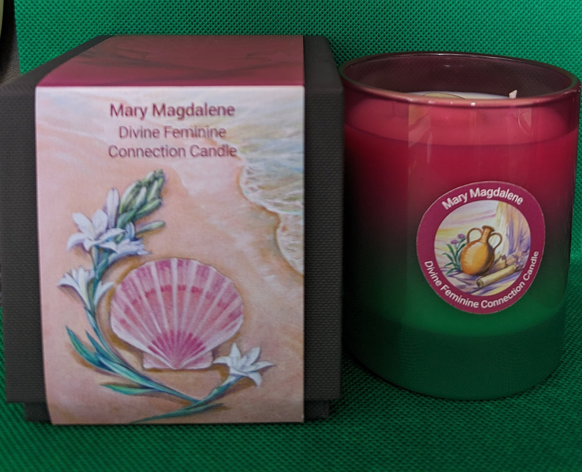Mary Magdalene Divine Feminine Connection Candle – Angelic Celestial